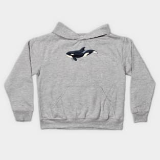 Baby orca Kids Hoodie